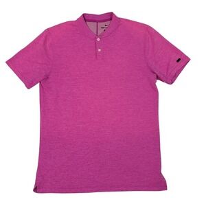 Nike Tiger Woods Golf Polo Mens Size M Dri-Fit Blade Collar‎ Aeroreact
